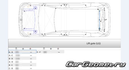 Citroen C3 Aircross 2024-2029 Body dimensions