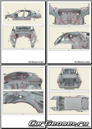 ������� ������ Kia K5 (DL3) � 2025 Body Repair Manual