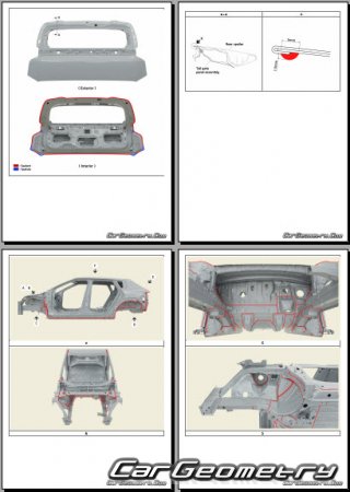 ������� ������ Kia EV4 Hatchback (SZ1e) � 2026 Body Repair Manual