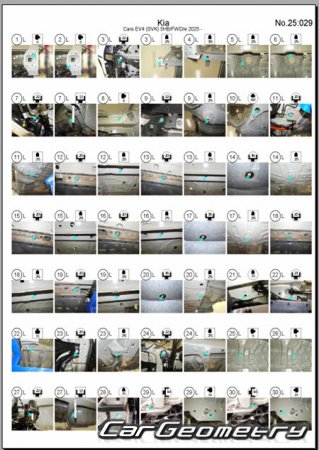 ������� ������ Kia EV4 Hatchback (SZ1e) � 2026 Body Repair Manual