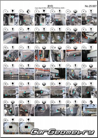 BYD Seal 6 Touring DM-i 2025-2030 Body Repair Manual