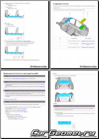 ������� ������ BYD Atto 8 2025-2030 Body Repair Manual