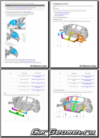 ������� ������ BYD Atto 8 2025-2030 Body Repair Manual