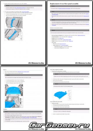 ������� ������ BYD Atto 8 2025-2030 Body Repair Manual