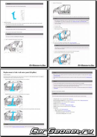 ������� ������ BYD Atto 8 2025-2030 Body Repair Manual