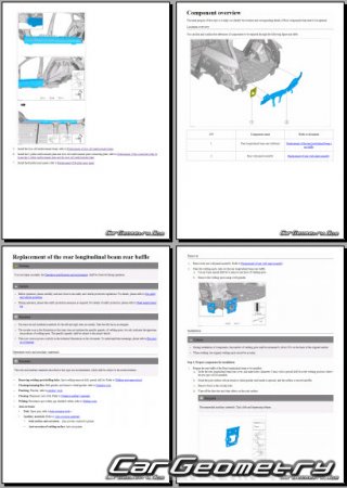 ������� ������ BYD Atto 8 2025-2030 Body Repair Manual