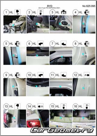 BYD Atto 2 DMi & Yuan PRO 2025-2030 Body Repair Manual