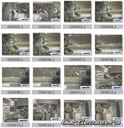 ������� ������ Chery Jetour Dashing 2022-2028 Body dimensions