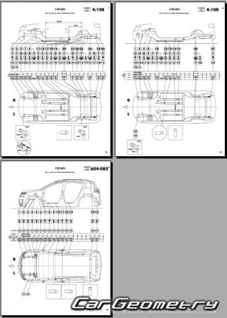 Citroen C5 Aircross PHEV 2020-2025 Body dimensions