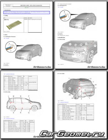 Citroen C5 Aircross PHEV 2020-2025 Body dimensions