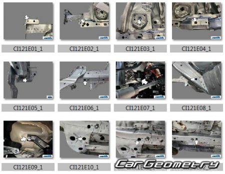 ������� ������ Citroën ë-C3 Aircross 2024-2029 Body dimensions