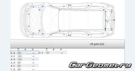 ������� ������ Suzuki XL7 2006-2009 Body Repair Manual