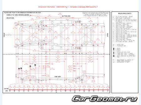 ������� ������ Suzuki XL7 2006-2009 Body Repair Manual