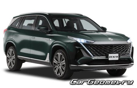 �������� ������� Roewe RX9 2023-2028, ������� ������ MG S9 2023-2028