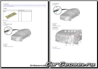 Peugeot 308 (P51 P52) � 2021 (5DR, SW Wagon) Body dimensions