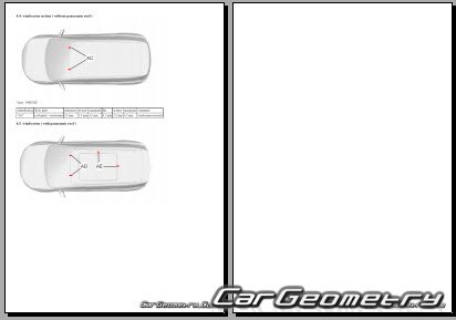 Peugeot 5008 2017�2023 Body dimensions