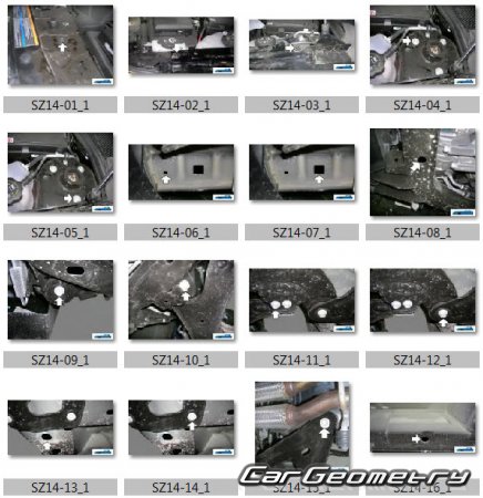 ������� ������ Suzuki XL7 2006-2009 Body Repair Manual