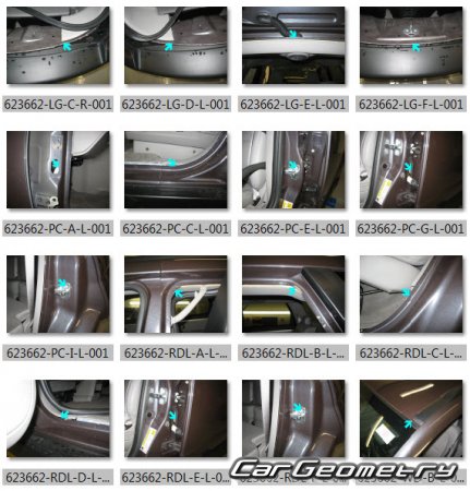 ������� ������ Suzuki XL7 2006-2009 Body Repair Manual