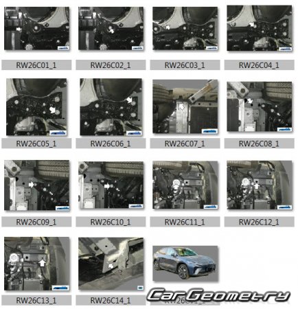 �������� ������� Rising R7 2022-2027 Body dimensions