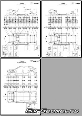 Peugeot 3008 PHEV (P64) � 2024 Body dimensions