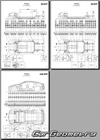 ������� ������ Polestar 5 2026-2031 Body dimensions