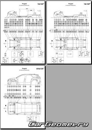 Peugeot 5008 PHEV 2024-2030 Body dimensions