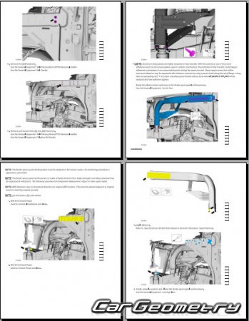 Lincoln Navigator 2025-2032 Body Repair Manual