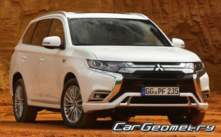 Кузовные размеры Mitsubishi Outlander PHEV 2018-2021, Размеры кузова Мицубиши Аутлэндер плагин гибрид третьего поколения Кузовные размеры Mitsubishi Outlander PHEV 2018-2021, Размеры кузова Мицубиши Аутлэндер плагин гибрид третьего поколения