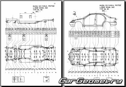 Mazda 323 (BA) 1994-2000 Body Repair Manual
