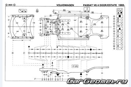 Volkswagen Passat (B4) (Typ 3A) 1994�1997 Body Repair Manual