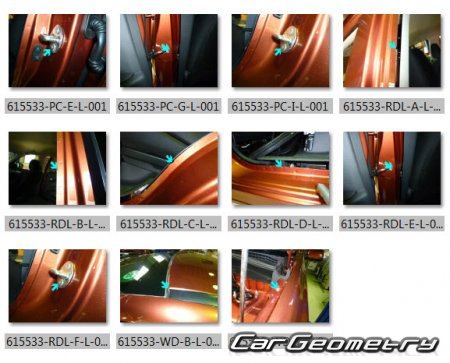 Mitsubishi Outlander PHEV 2018-2021 Body Repair Manual