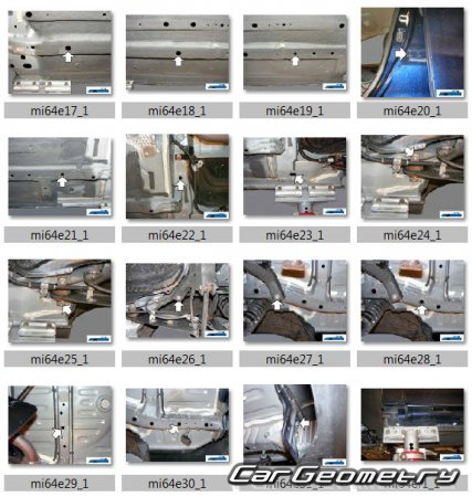 Mitsubishi Outlander PHEV 2018-2021 Body Repair Manual