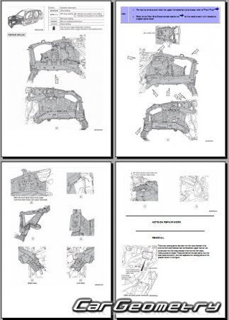 Mitsubishi Outlander PHEV 2018-2021 Body Repair Manual
