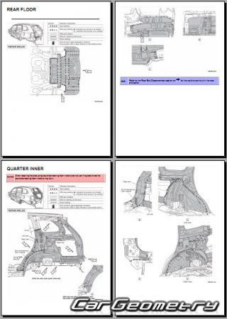 Mitsubishi Outlander PHEV 2018-2021 Body Repair Manual