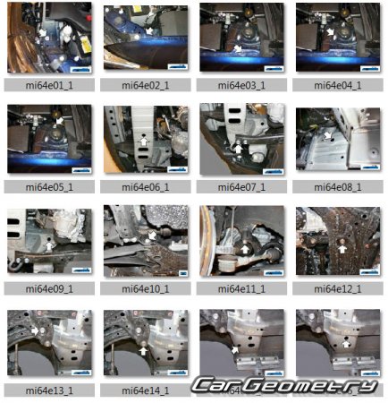 Mitsubishi Outlander PHEV 2018-2021 Body Repair Manual