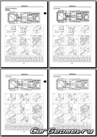 Mazda 323 (BA) 1994-2000 Body Repair Manual