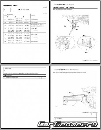 �������� ������� Nissan Sentra (B19) 2026-2030 Body Repair Manual