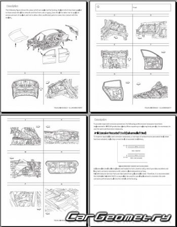 �������� ������� Nissan Sentra (B19) 2026-2030 Body Repair Manual