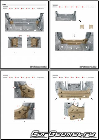 ������� ������ Kia Seltos (SP3i) 2026-2030 Body Repair Manual