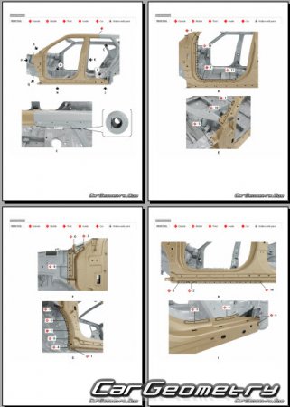 ������� ������ Kia Seltos (SP3i) 2026-2030 Body Repair Manual