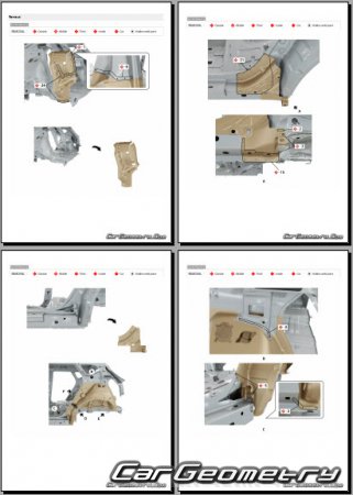 ������� ������ Kia Seltos (SP3i) 2026-2030 Body Repair Manual