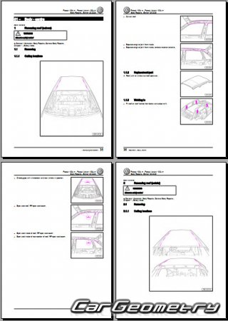 Volkswagen Passat (B4) (Typ 3A) 1994�1997 Body Repair Manual