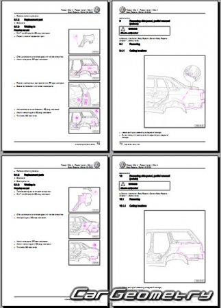 Volkswagen Passat (B4) (Typ 3A) 1994�1997 Body Repair Manual