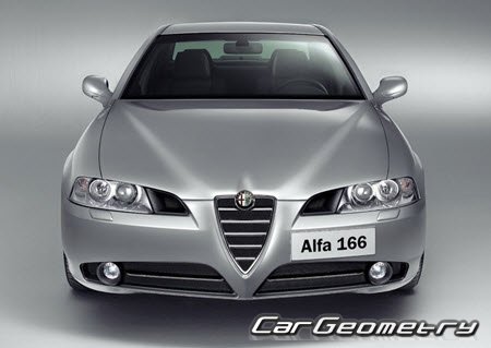 �������� ������� Alfa Romeo 166 (936) 1998�2007, ������� ������ ����� ����� 166