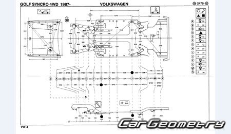 Volkswagen Golf (1G) 1984�1991 Body Repair Manual