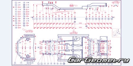 ������� ������ Cadillac CT4 2019-2026 Body Repair Manuals