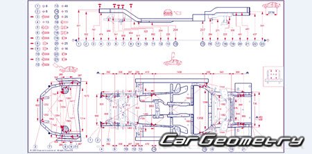 ������� ������ Cadillac CT4 2019-2026 Body Repair Manuals
