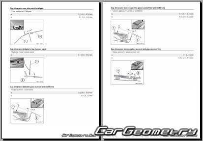 BMW 7 Series G70 2023-2030 Body dimensions