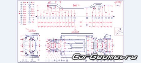 BMW 7 Series G70 2023-2030 Body dimensions