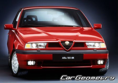 �������� �������  Alfa Romeo 155 (Type 167) 1992�2000, ������� ������ ����� ����� 155